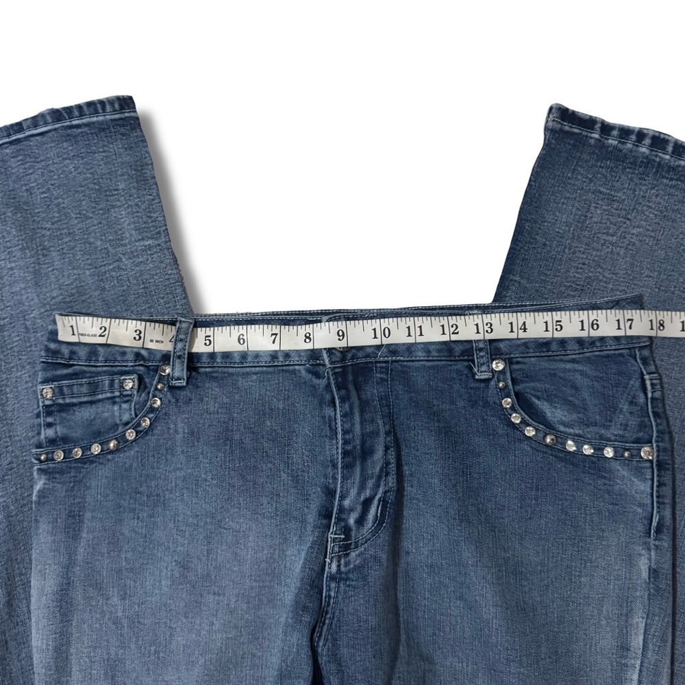 Angel Wing Bootcut Jeans View 4